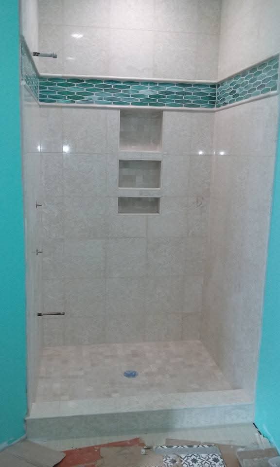 Bathroom remodeled